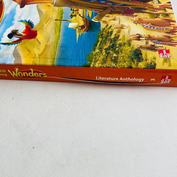 Reading Wonders Grade 3 Literature Anthology 2014 McGraw‎ Hill Hardcover - Picture 3 of 4